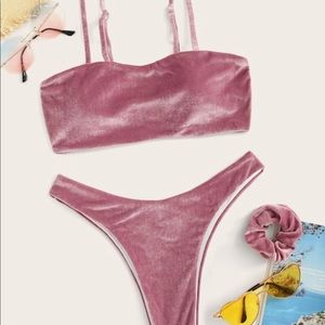 Velvet Swimsuit Dusty Rose SZ medium